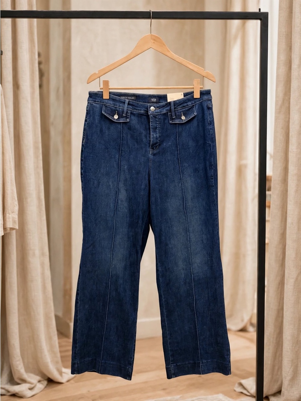 NWT NYDJ Teresa Wide Leg Jeans